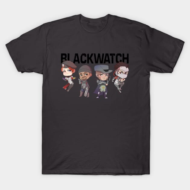 Blackwatch Retribution T-Shirt by Pastelideas